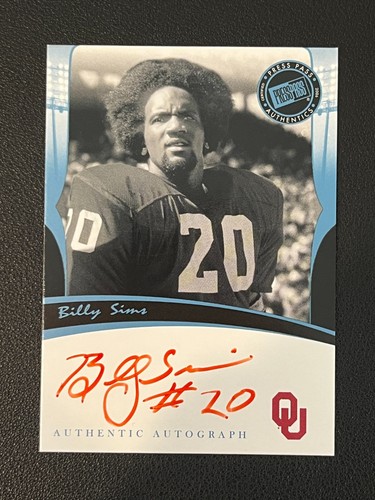 Billy sims 2006 press - sims,