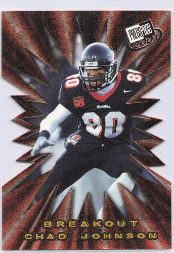 Chad johnson 2001 press - chad, pass